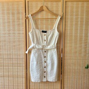 NWT MINKPINK Summer Eyelet Mini Dress